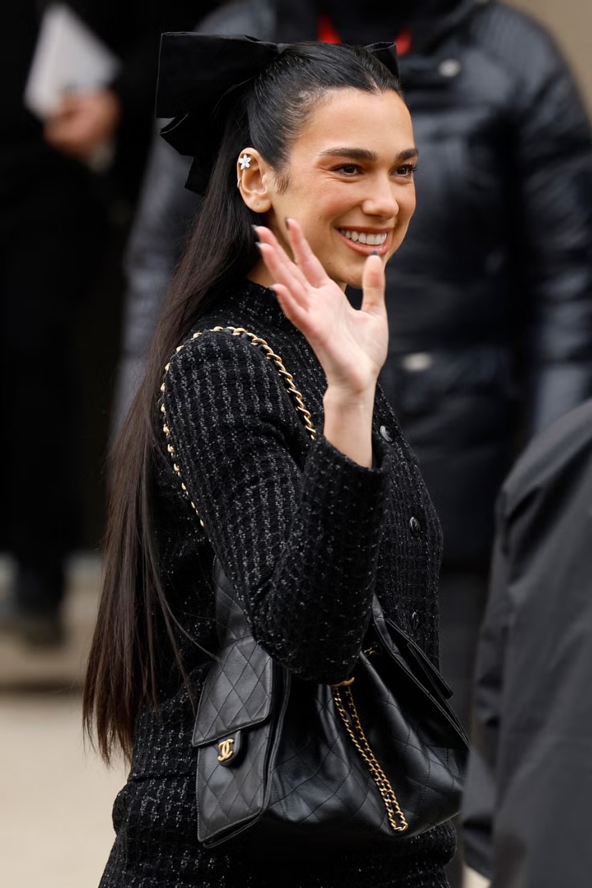 The Bow Trend Gets A Maximalist Makeover Thanks To Dua Lipa The Bow Trend Gets A Maximalist Makeover Thanks To Dua Lipa